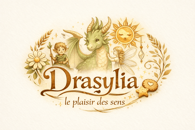 Drasylia-thés et épices bio en vrac biscuits floraux et médiévaux création artisanale d’objet de décoration